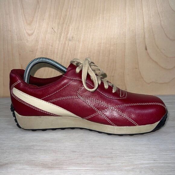 Wanted Shoe Speed Red/Tan Leather Women's 9.5 - Picture 6 of 10